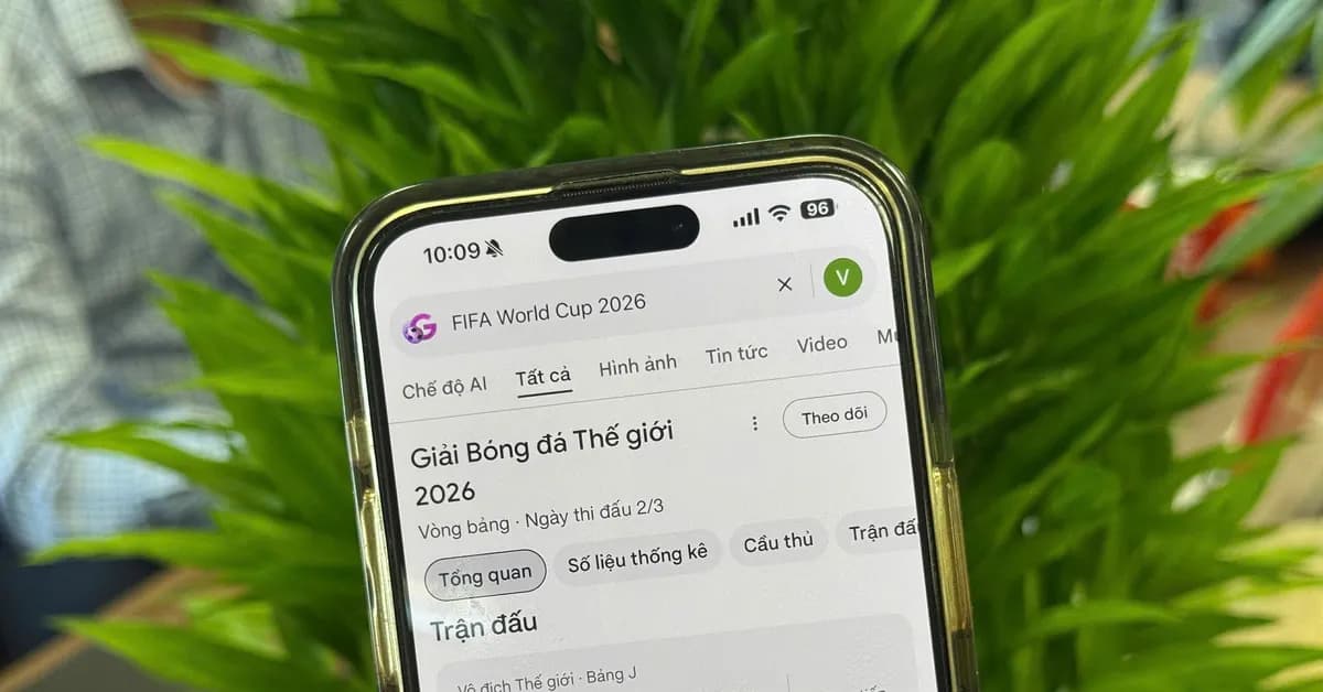 Cách cập nhật lịch thi đấu và tỷ số World Cup 2026 qua Google và ChatGPT