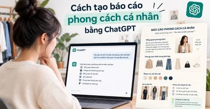 Cách tạo báo cáo phong cách cá nhân chuyên nghiệp bằng ChatGPT