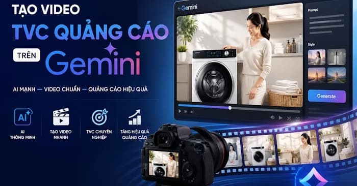 Cách tạo TVC quảng cáo chuyên nghiệp bằng công cụ AI Gemini