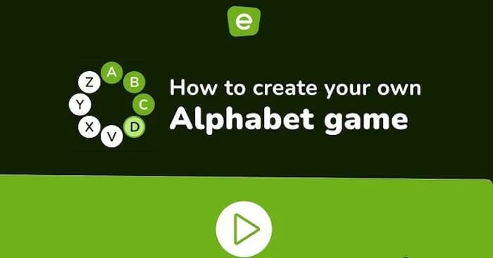 Cách tự tạo trò chơi đoán từ Alphabet Game trên nền tảng Educaplay