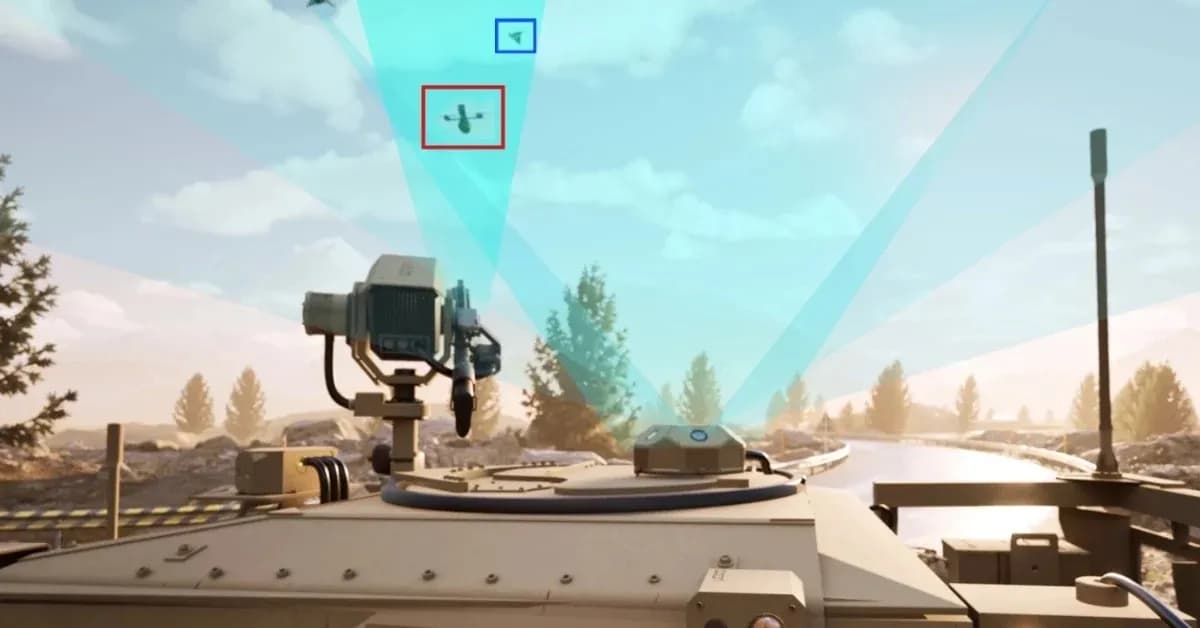 Công nghệ EDGE ClearSky giúp phát hiện và tiêu diệt drone FPV tự động