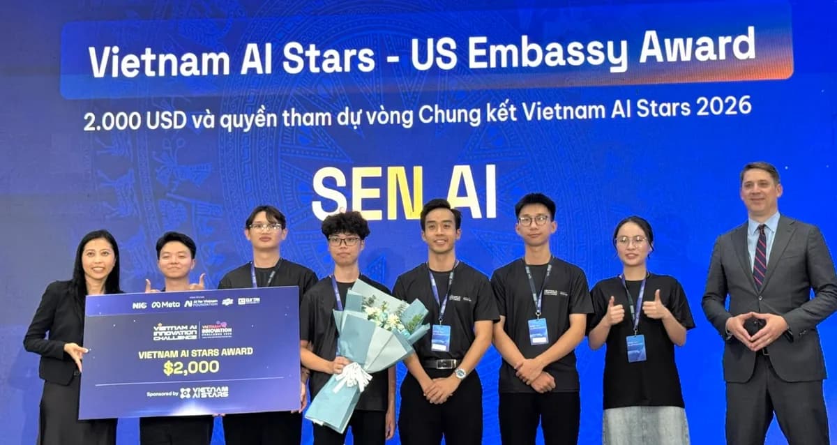 Đại học Công nghệ dẫn đầu cuộc thi Thách thức Đổi mới sáng tạo Việt Nam 2026