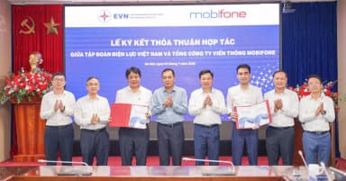 EVN và MobiFone hợp tác chiến lược thúc đẩy chuyển đổi số quốc gia