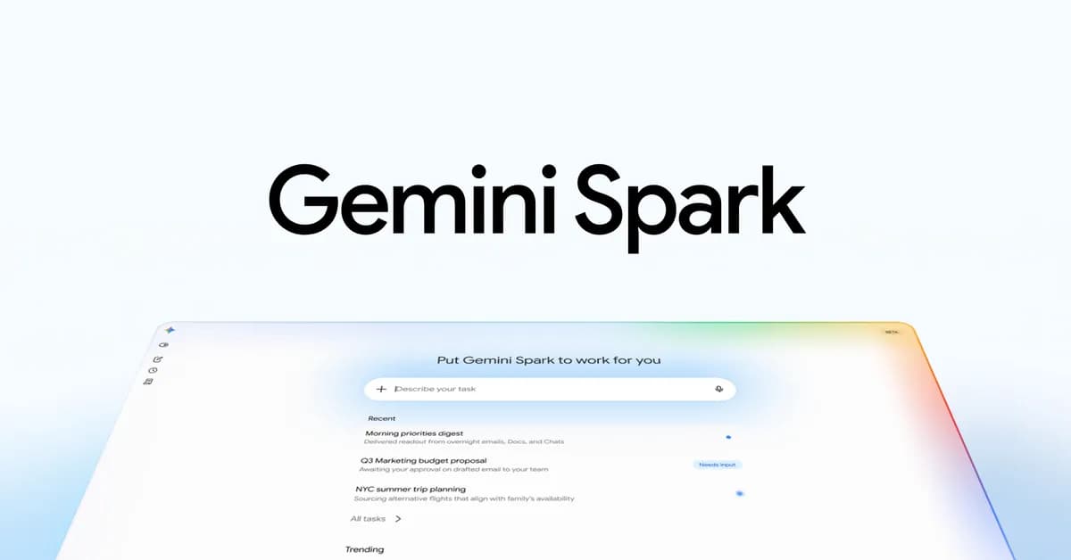Google chính thức cung cấp trợ lý ai gemini spark tại thị trường việt nam