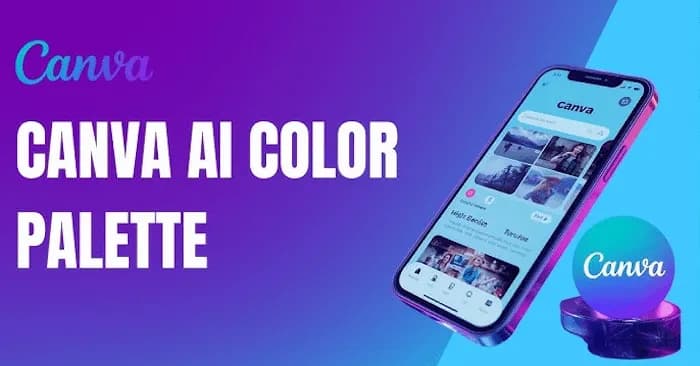 Hướng dẫn cách tạo bảng màu chuyên nghiệp bằng Color Palette AI trên Canva