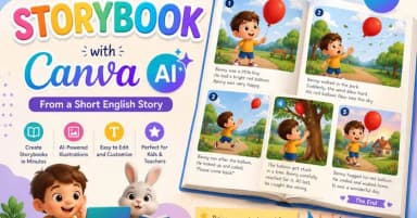 Hướng dẫn chi tiết cách tạo Storybook truyện tranh bằng Canva AI