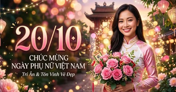Hướng dẫn chi tiết cách tự tạo video chúc mừng ngày 20/10 bằng AI