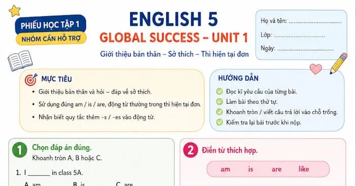Hướng dẫn chi tiết cách ứng dụng trí tuệ nhân tạo tạo phiếu học tập phân hóa