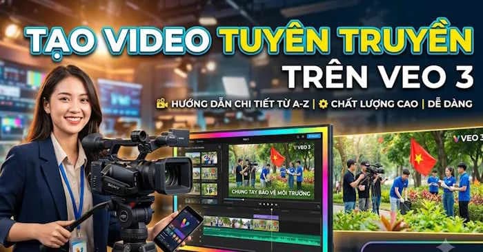 Hướng dẫn chi tiết quy trình tạo video tuyên truyền bằng trí tuệ nhân tạo