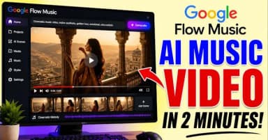 Hướng dẫn sử dụng Google Flow Music tạo video ca nhạc bằng AI đơn giản