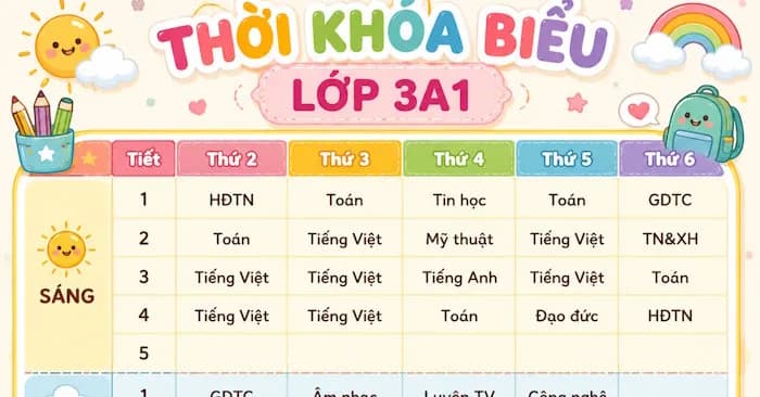 Hướng dẫn tự tạo ảnh thời khóa biểu độc đáo qua ChatGPT