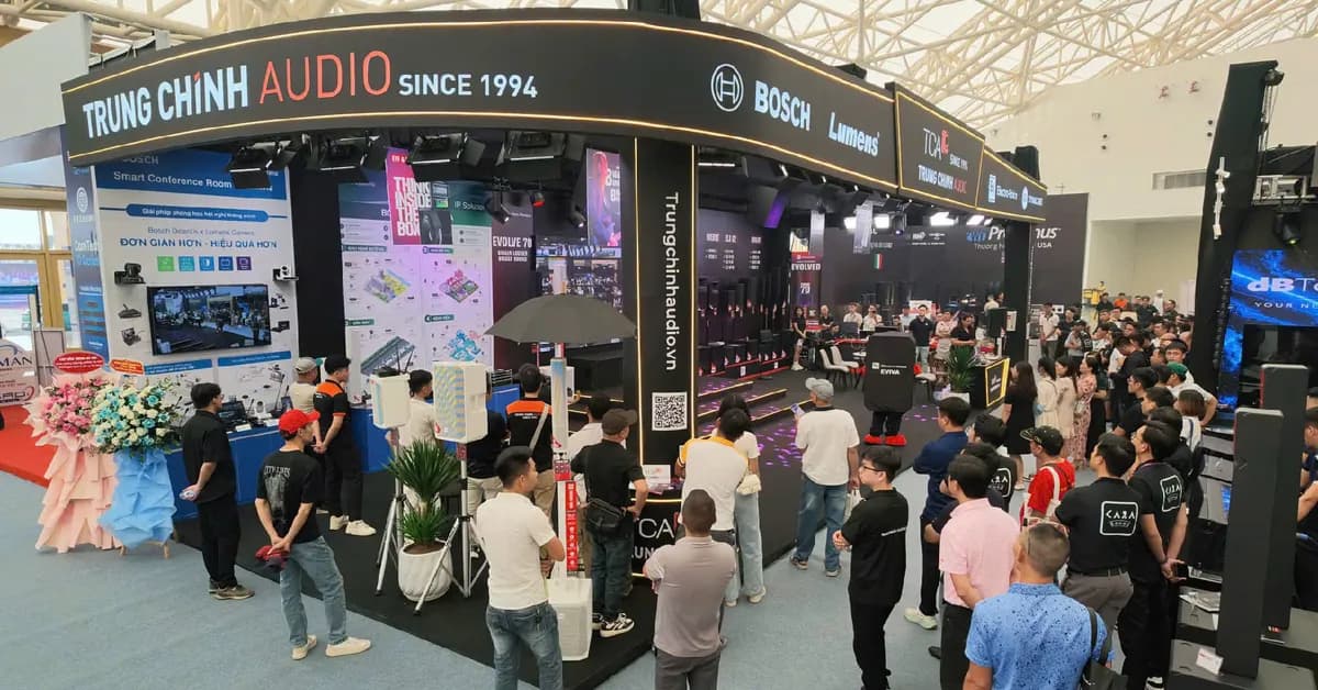 Khám phá không gian công nghệ âm thanh TCA tại PLASE show 2026