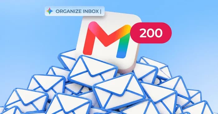 Mẹo tối ưu hóa và dọn dẹp hòm thư Gmail hiệu quả cùng Google Gemini