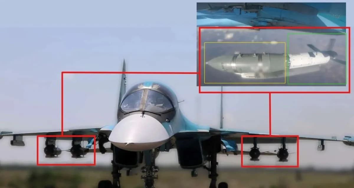 Nga trang bị bom FAB-500T giúp Su-34 tấn công mục tiêu tầm xa hiệu quả