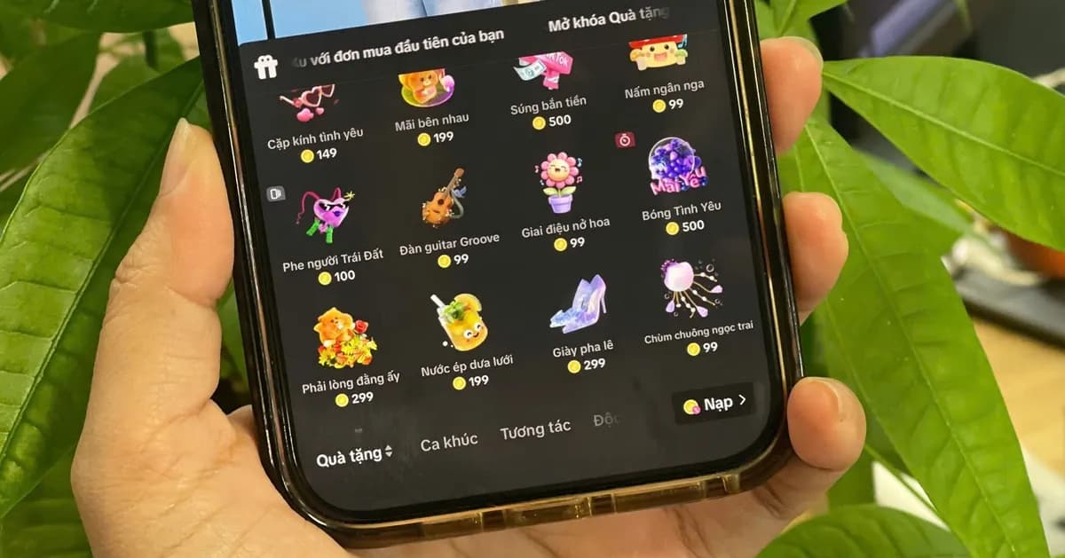 Sức hút từ quà tặng ảo trên TikTok Live và cơ chế kiếm tiền