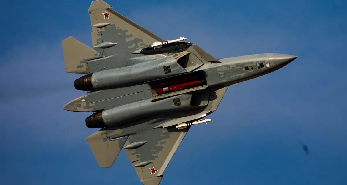 Sức mạnh vượt trội của tên lửa rvv-sdm kết hợp cùng su-57e