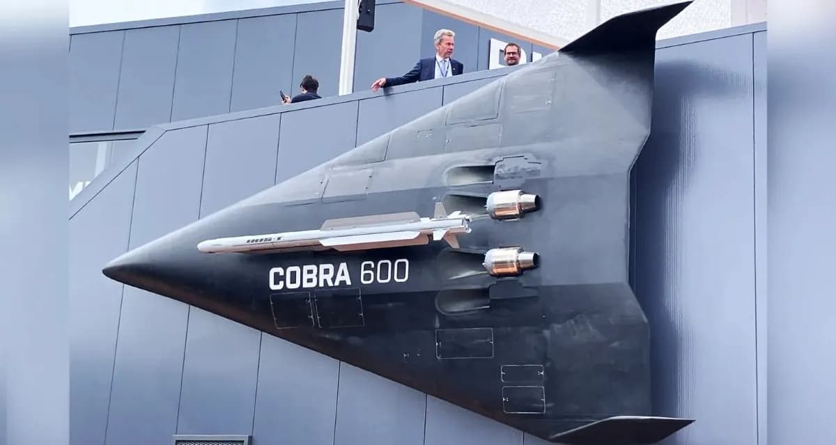 Uav cobra 600 và bước đột phá công nghệ phòng không châu Âu