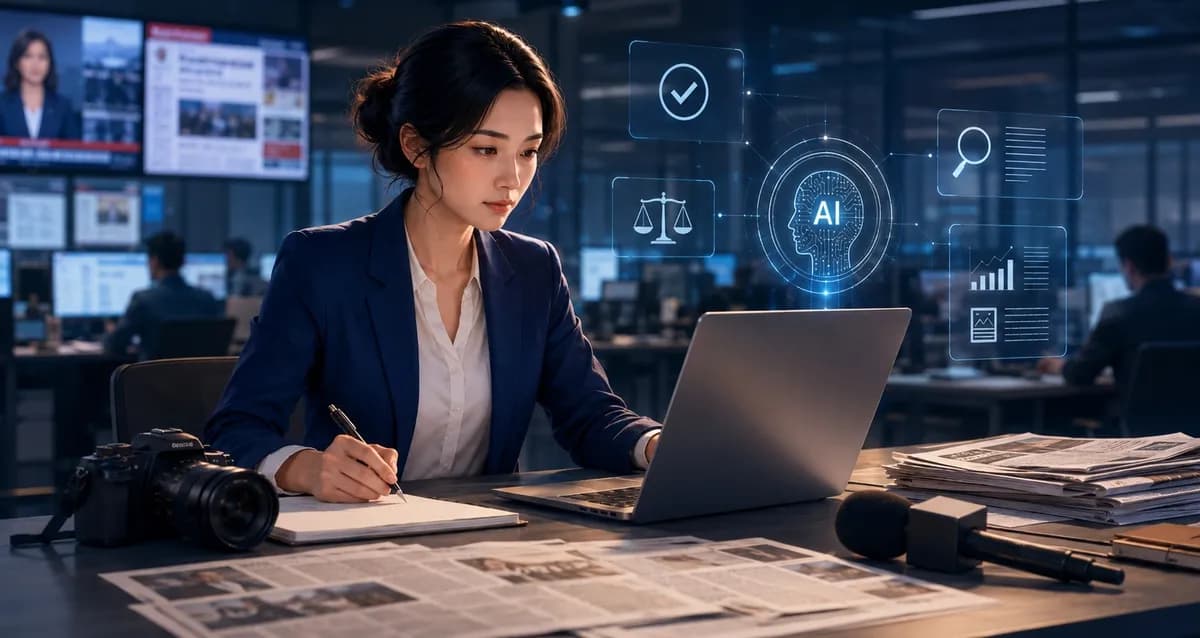 Ứng dụng AI trong làm báo cần hành lang pháp lý chặn tin giả